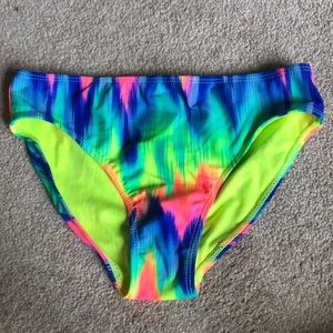 Rainbow kids swim bottoms